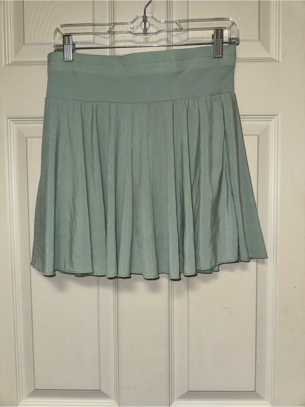 SHEIN Mint Green Circle Skater Skirt